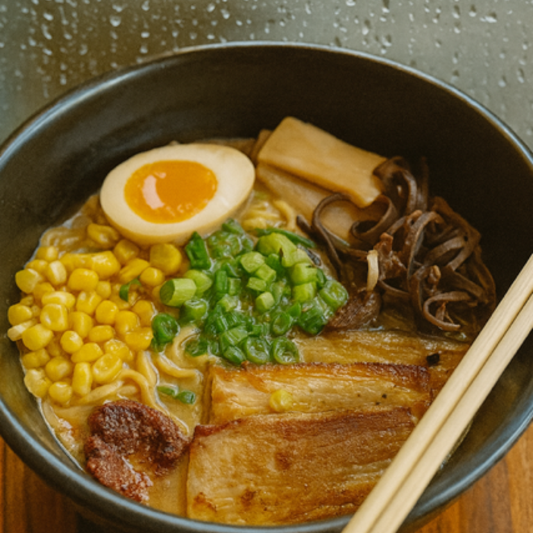 Delicious Miso Ramen Awaits