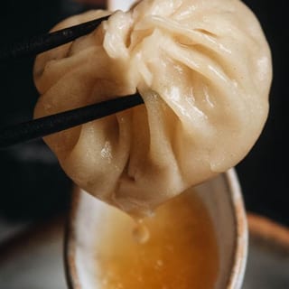 Steamed Vegetarian Dumplings
